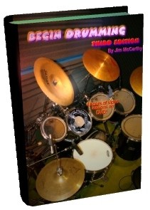 Begin Drumming Book - 3rd edition